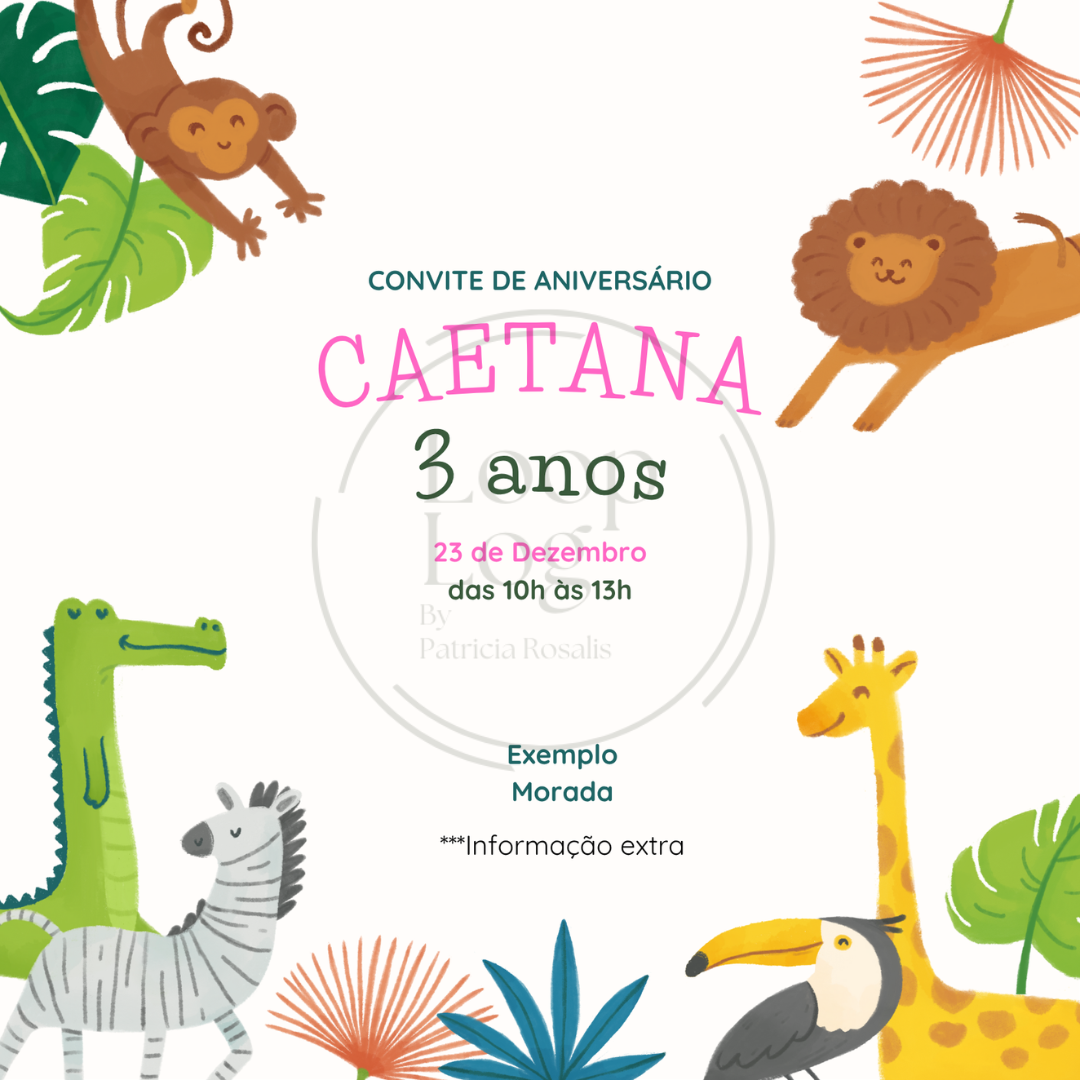 Invitación Cumpleaños