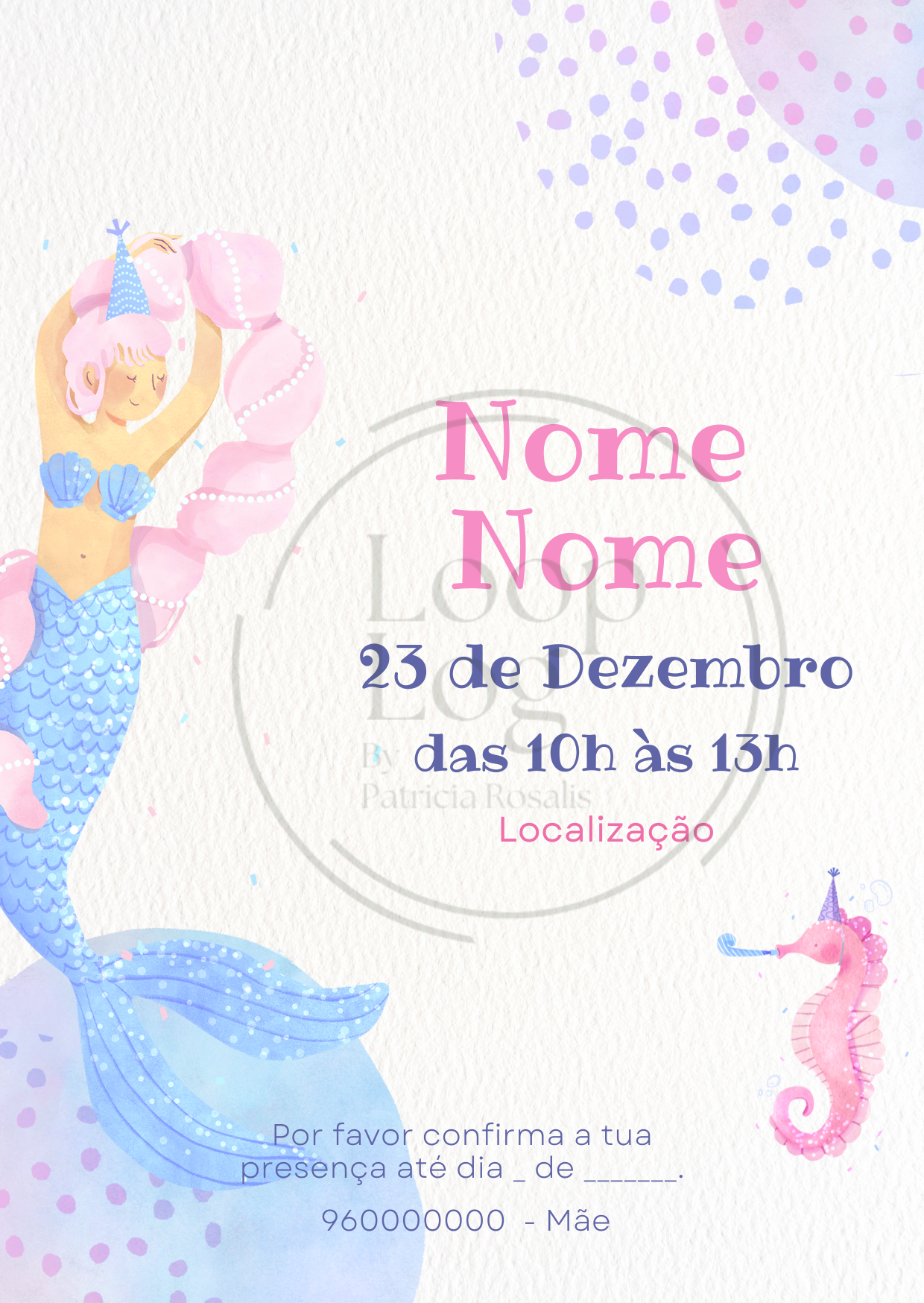 Invitación Cumpleaños