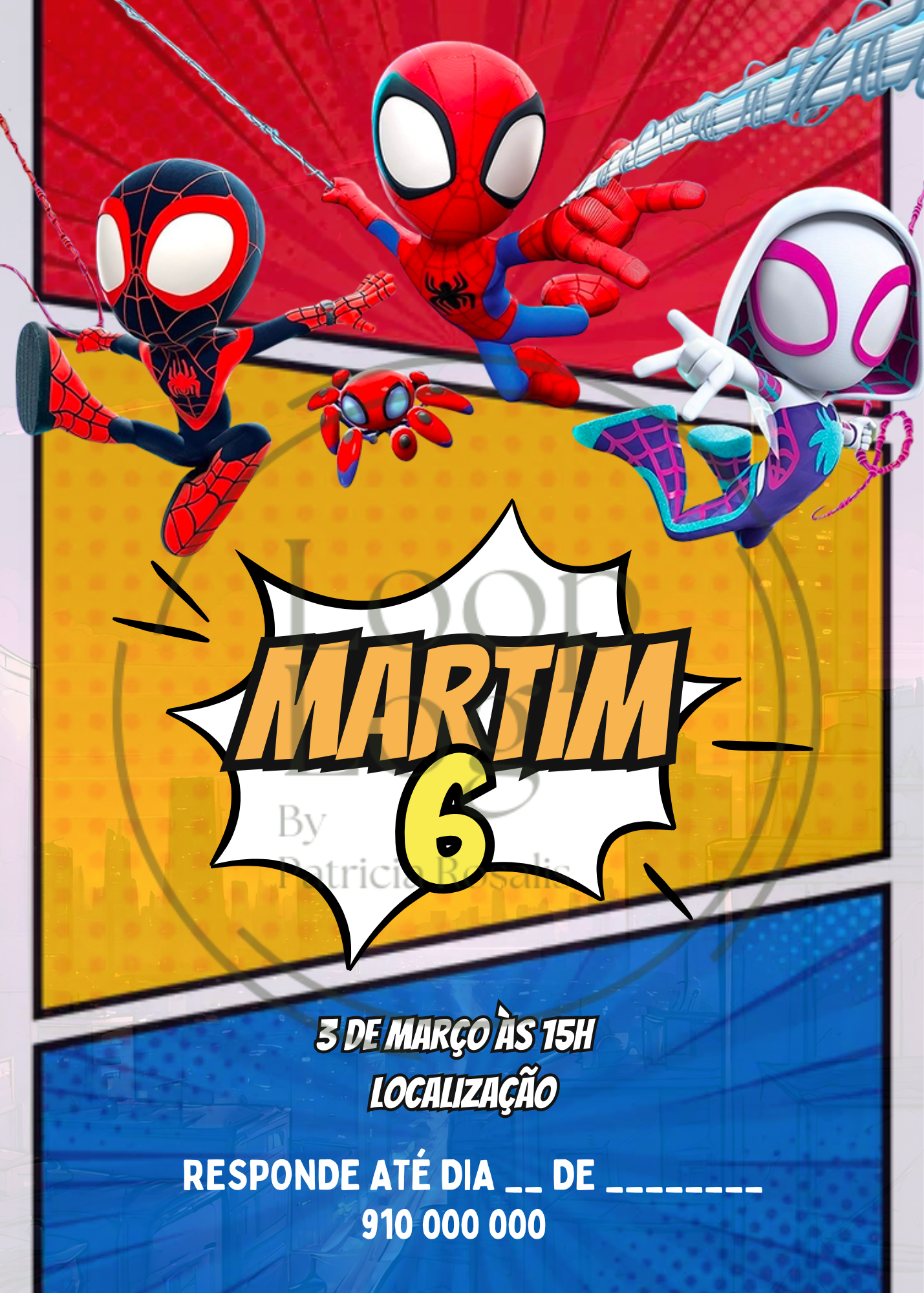 Invitación Cumpleaños