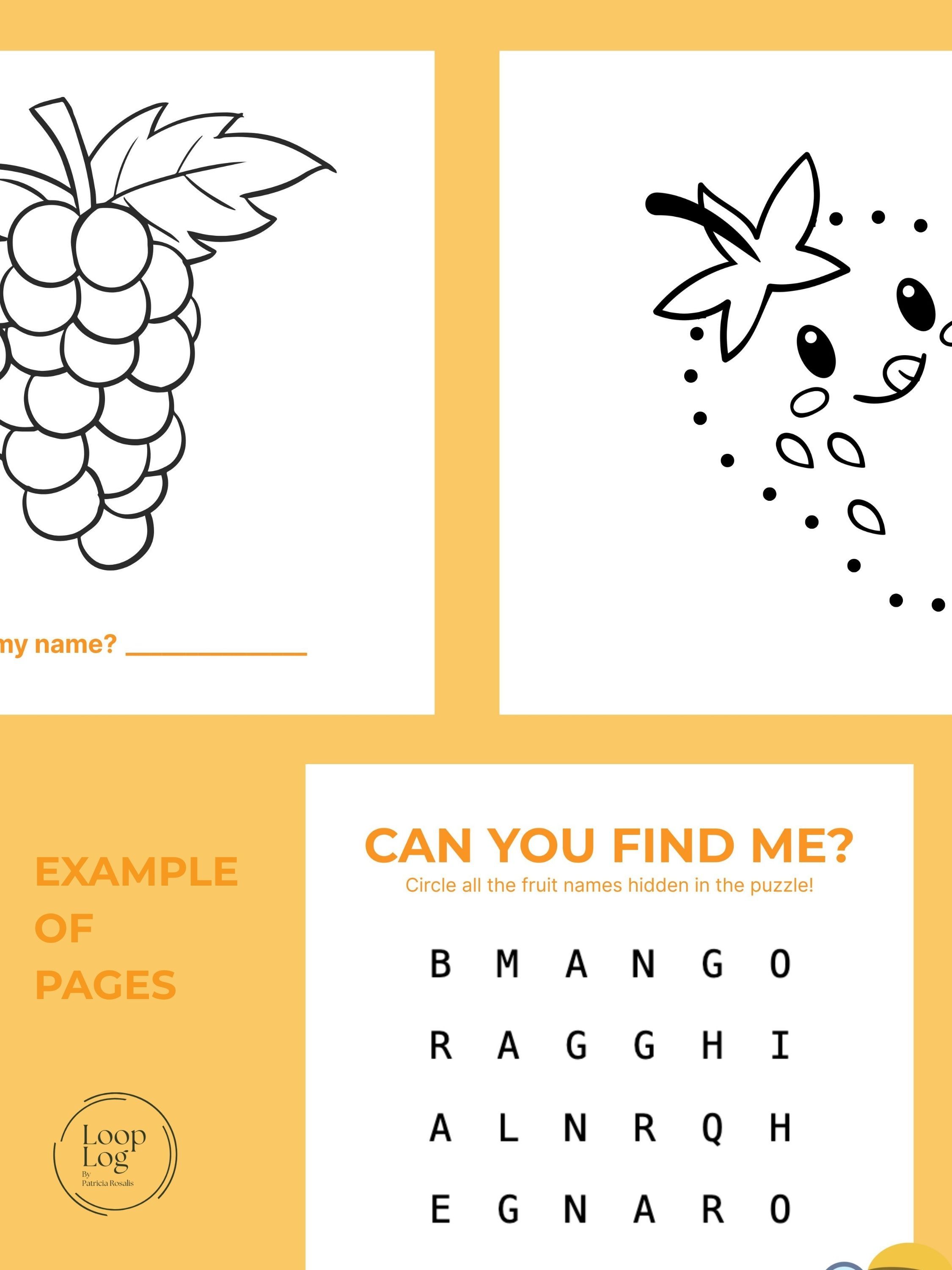 Children's Book - Fruits - Image 3