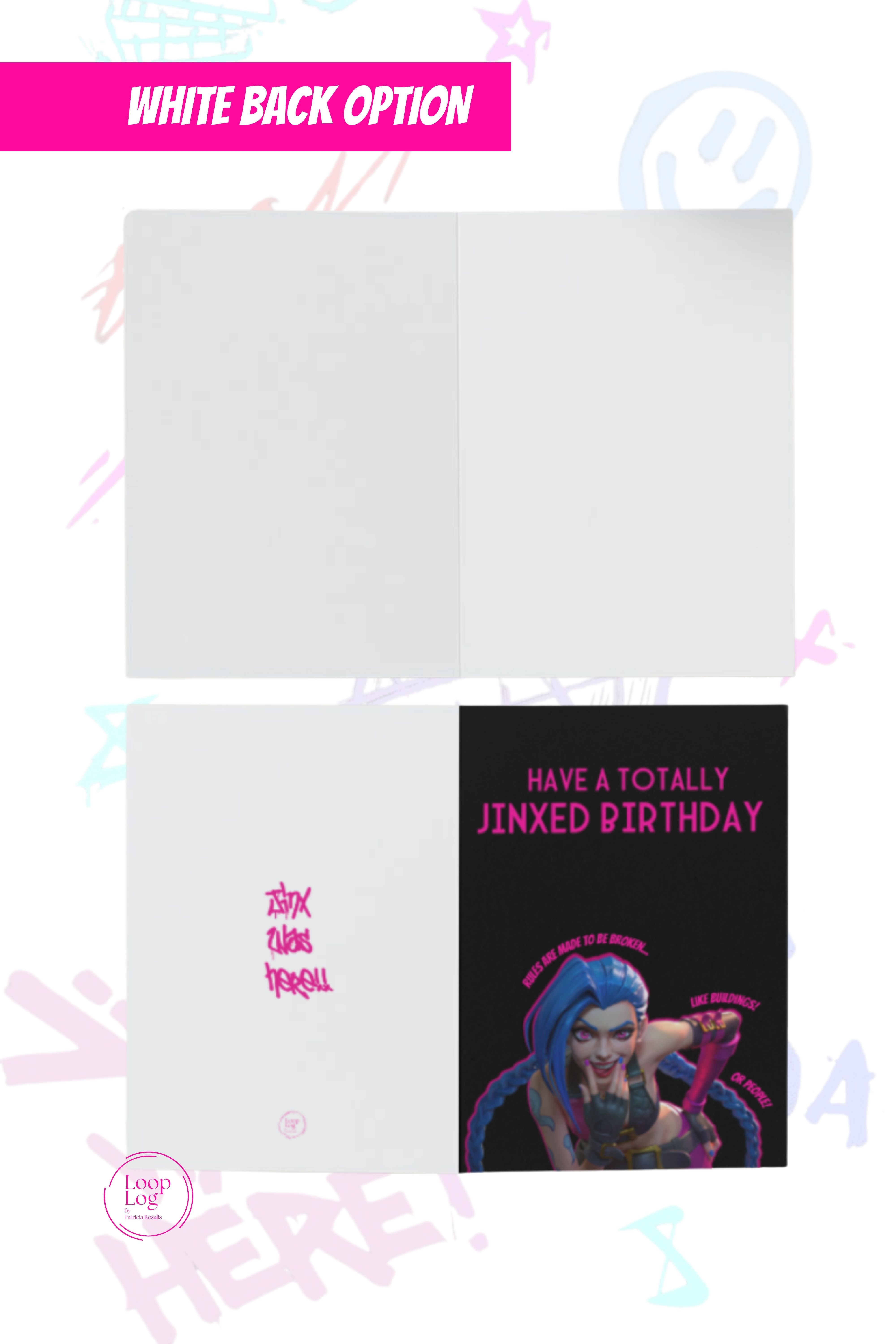 Jinx Birthday Card | Arcane - Image 4